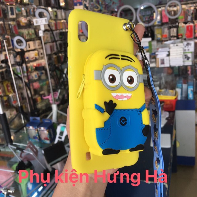 <3 Ốp điện thoại TPU tích hợp ví tiền hình thú đáng yêu cho oppo F9/A5S/A7/F9PRO/F11/F11PRO <3