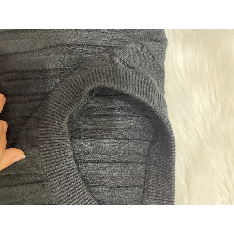 Hàng thiết kế DCV Ảnh thật trải thảm, Váy len body cổ tròn, chất len đũa siêu dày T27