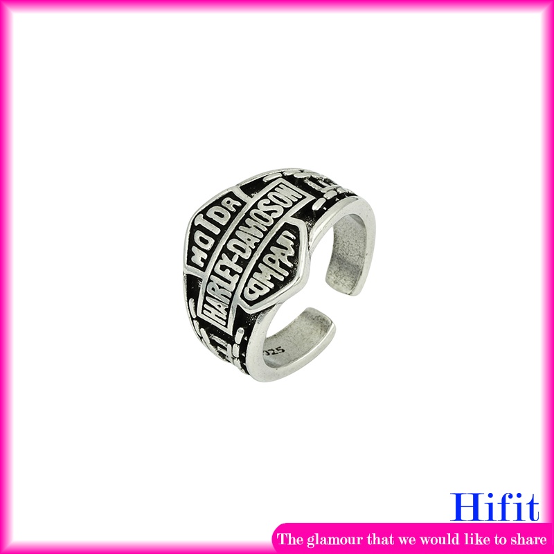 Nhẫn Phong Cách Punk Harley Davidson Dành Cho Nam