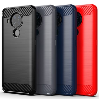 Ốp Điện Thoại Silicon TPU Sợi Carbon Cho Nokia 5.4 8.3 3.4 2.4 5.3 2.3 1.3 6.2 7.2 3.2 4.2 2.2