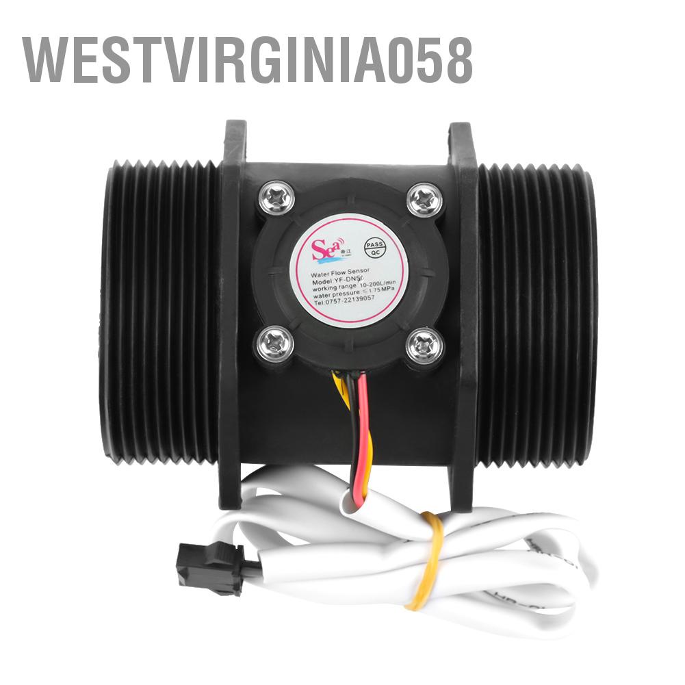 Có thể bán buôn DN50 G2 &quot;Lưu lượng kế tuabin Máy đo công tắc cảm biến lưu lượng nước Hall cho lò sưởi Hàng giao ngayWestvirginia058