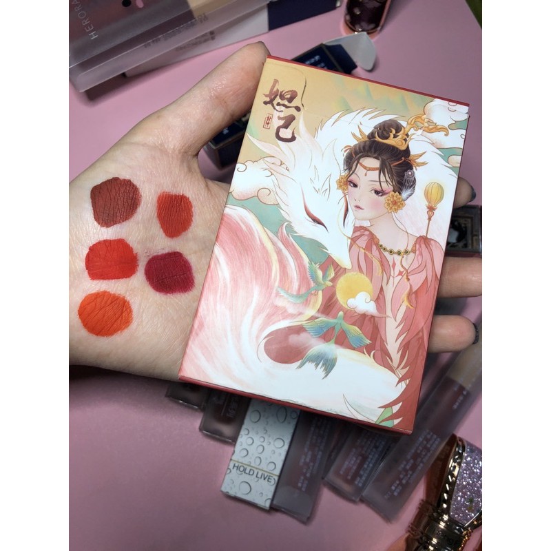 Set 5 Son Kem Lì Matte phong cách con gái | BigBuy360 - bigbuy360.vn