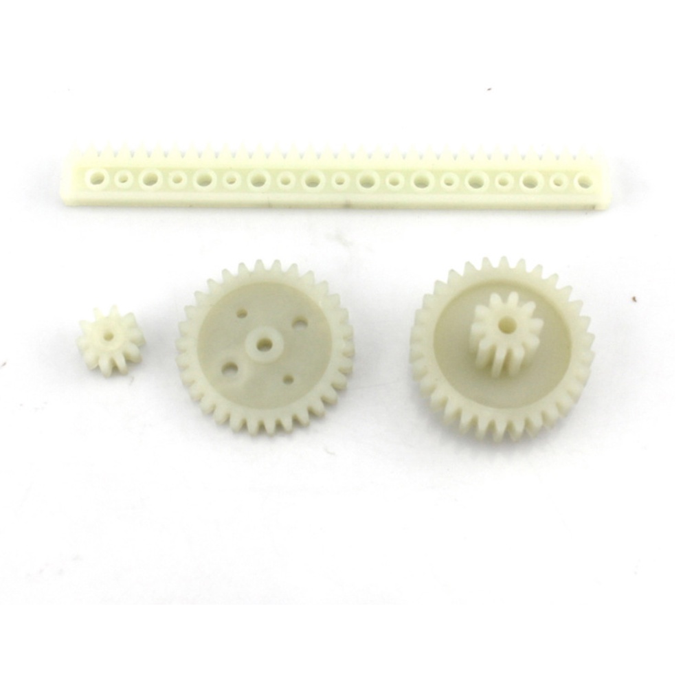 Bánh răng nhựa M1 12 răng 30 răng Mô-đun bánh răng nylon giảm 26t 1 thanh răng bánh răng bánh răng truyền động bánh răng