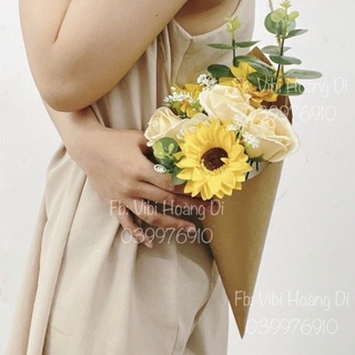 Bó ốc quế chụp ảnh vintage dạng túi cực xinh 🧡🧡