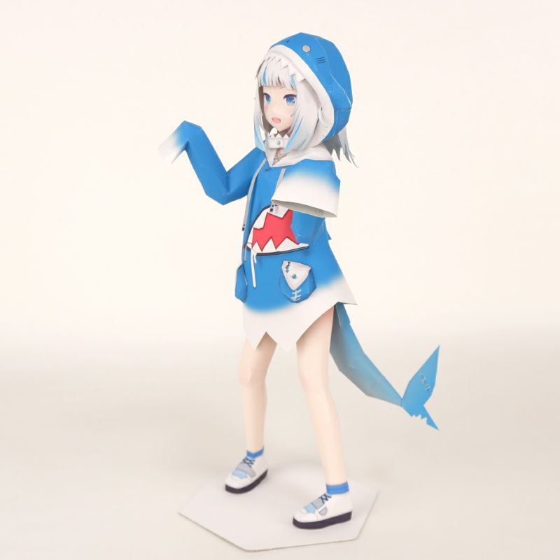 Mô hình giấy anime girl  VTuber Hololive: Gawr Gura