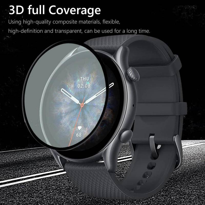 Ốp Bảo Vệ Mặt Đồng Hồ Thông Minh 3D Cho Huami Amazfit GTR 3 Pro