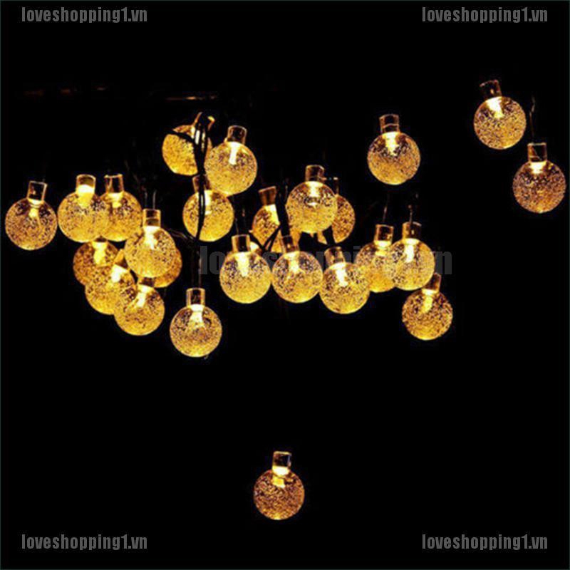 Dây Đèn Led Trang Trí Sân Vườn Sử Dụng Năng Lượng Mặt Trời