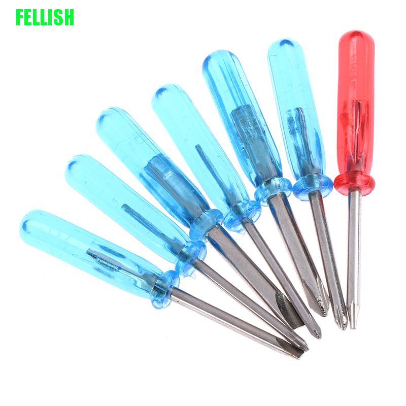 Set 7 tua vít sửa chữa mini màu xanh lá 45mm x 3mm