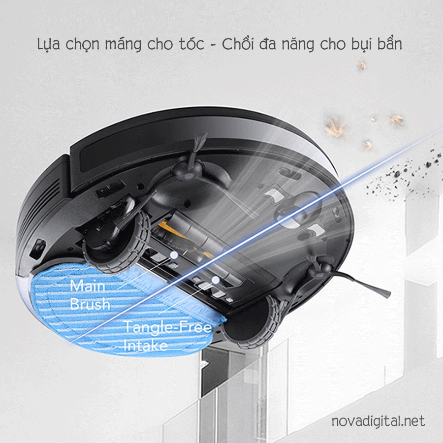 Robot hút bụi lau nhà Ecovacs Deebot T8 AIVI PRO 2021