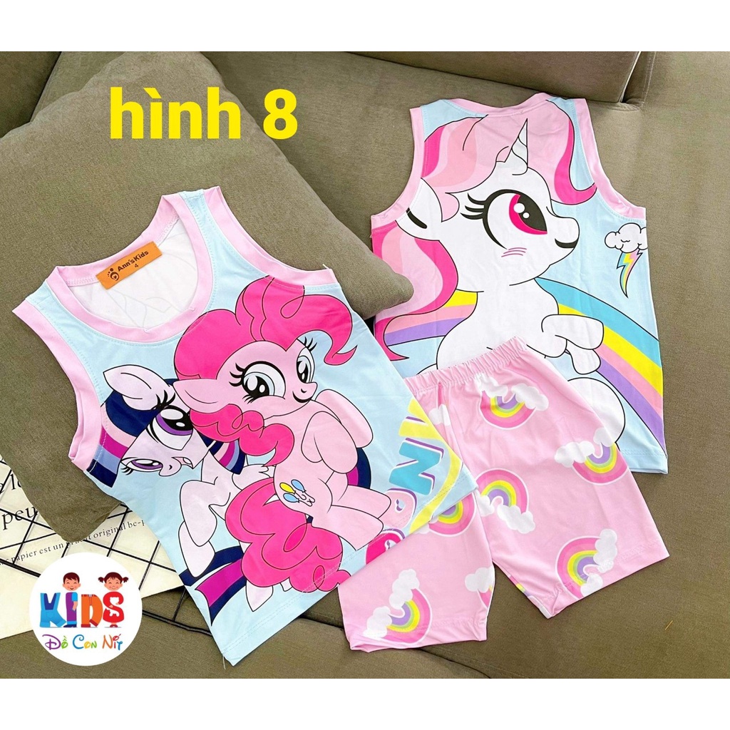 BỘ BA LỔ MÙA HÈ XINH YÊU BÉ GÁI - ĐỒ BỘ TRẺ EM