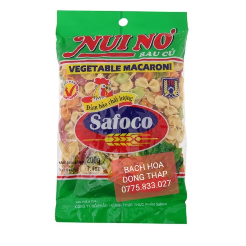 Nui nơ Rau củ 200g