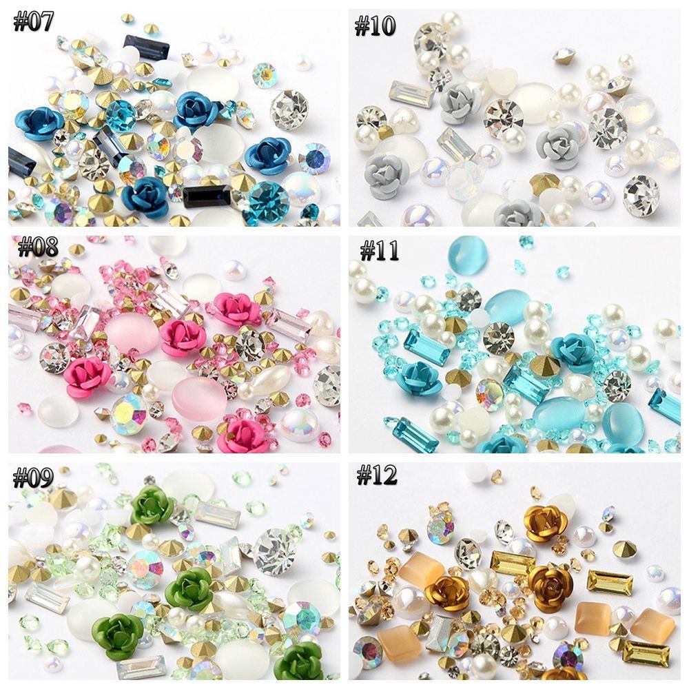 Đá kim tuyến đính móng trang trí