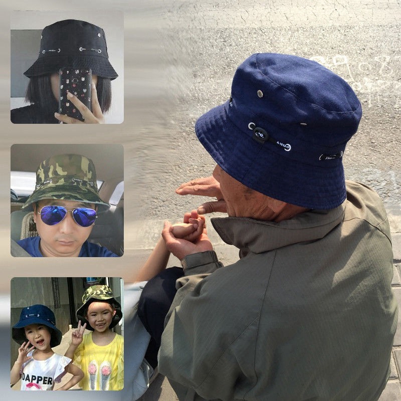 Mũ xô phong cách đơn giản thời trang mùa hè cho nam nữ dùng khi câu cá sử dụng ngoài trời