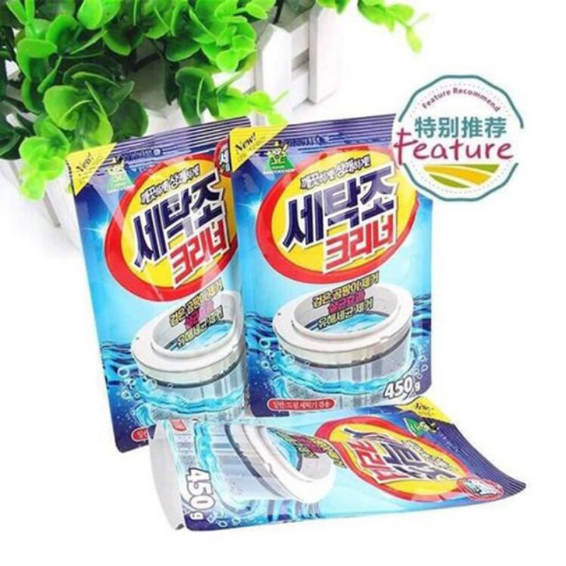 Bột Tẩy Lồng Máy Giặt Siêu Sạch Hàn Quốc 450gr