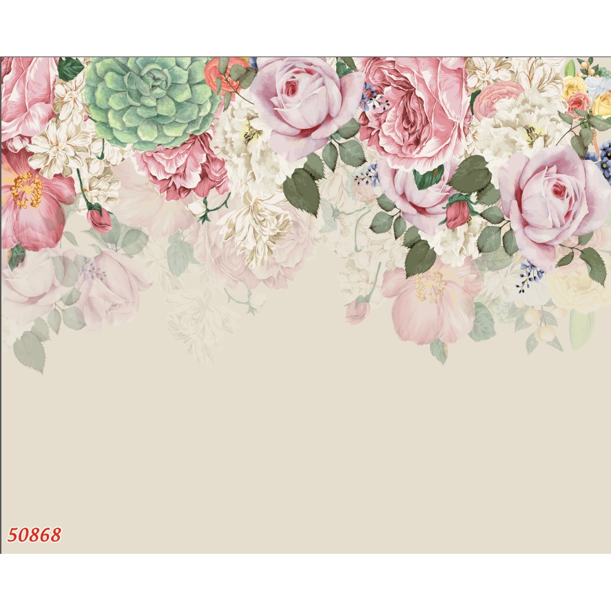 Tranh dán tường Quán Cafe, Trà Sữa, Trang Trí Cửa Hàng 3D khổ lớn