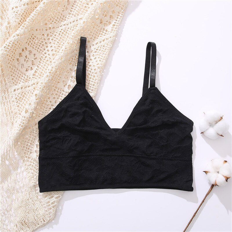 Áo lót không đường may TAKETALK cổ chữ V khoét sâu chất liệu mềm mại quyến rũ cho nữ