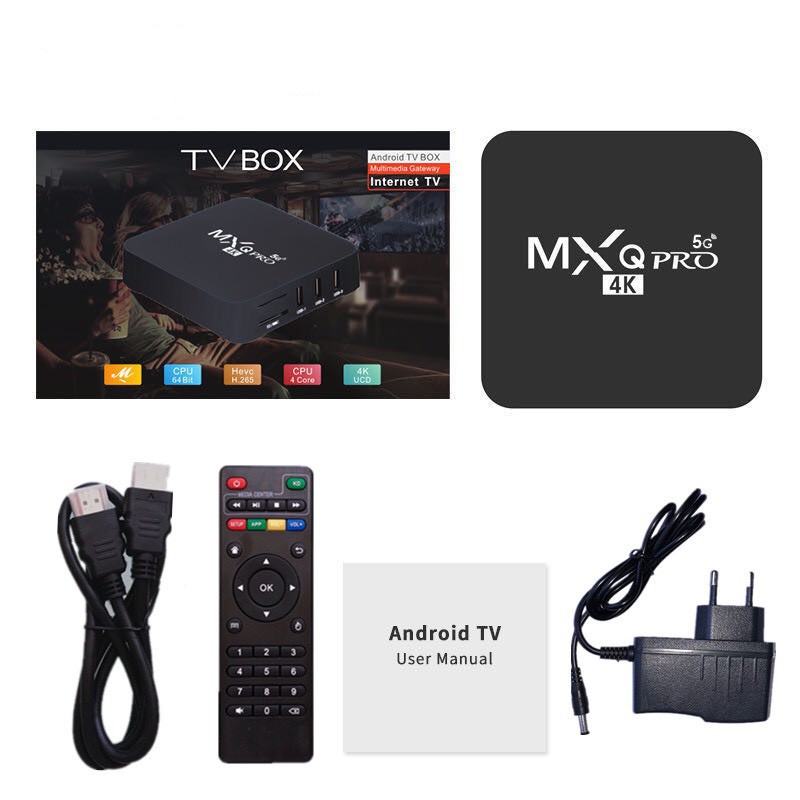 Android Tivi Box Smart MXQ 4k Pro, TX3 Mini, Đầu Thu Internet Android Cho Tivi Thường