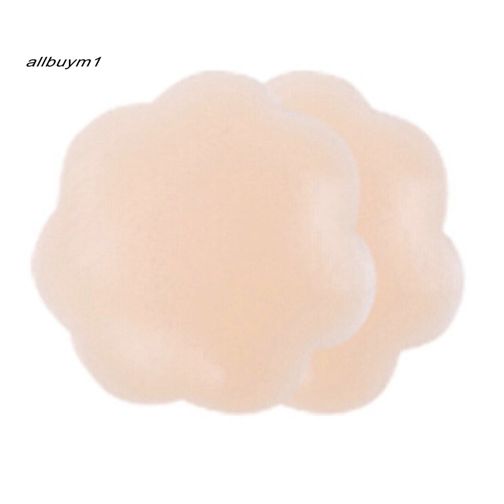 Set 2 Miếng Dán Ngực Silicon Hình Tròn