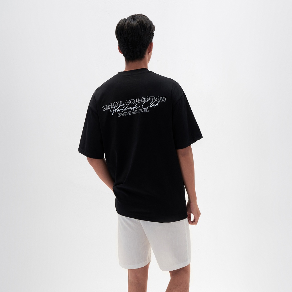 Áo thun DayM | VISUAL - Chap 2: INDIVIDUAL EXPRESSION - Form Âu, oversize, 100% cotton