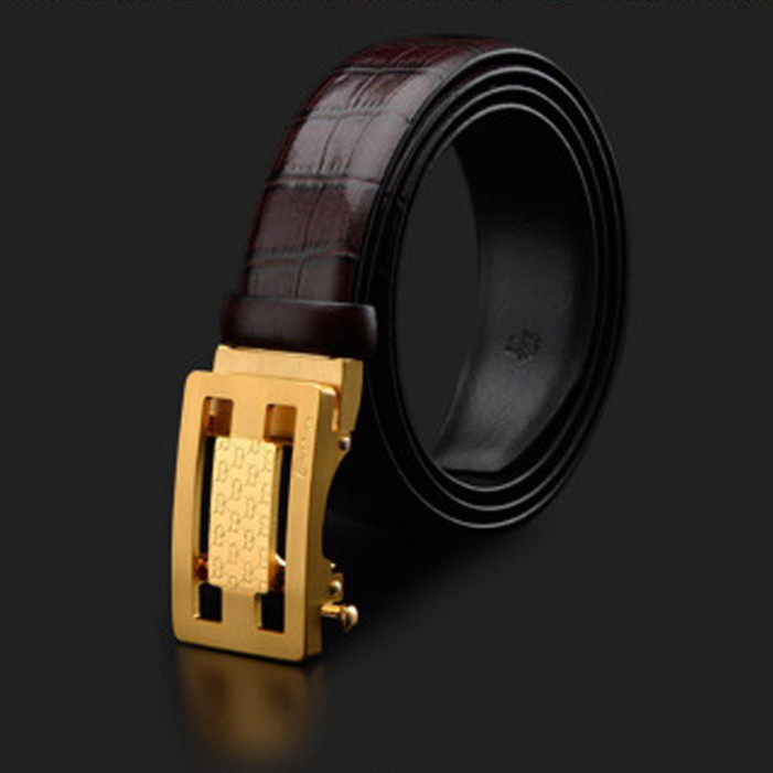 HÀNG HIỆU/Thắt Lưng Da Nam Khóa Tự Động Cao Cấp Dây Nịt Nam Da Bò 100% Chính Hãng Ciartuar Mầu Vàng Bạc Nam Tính... SALE