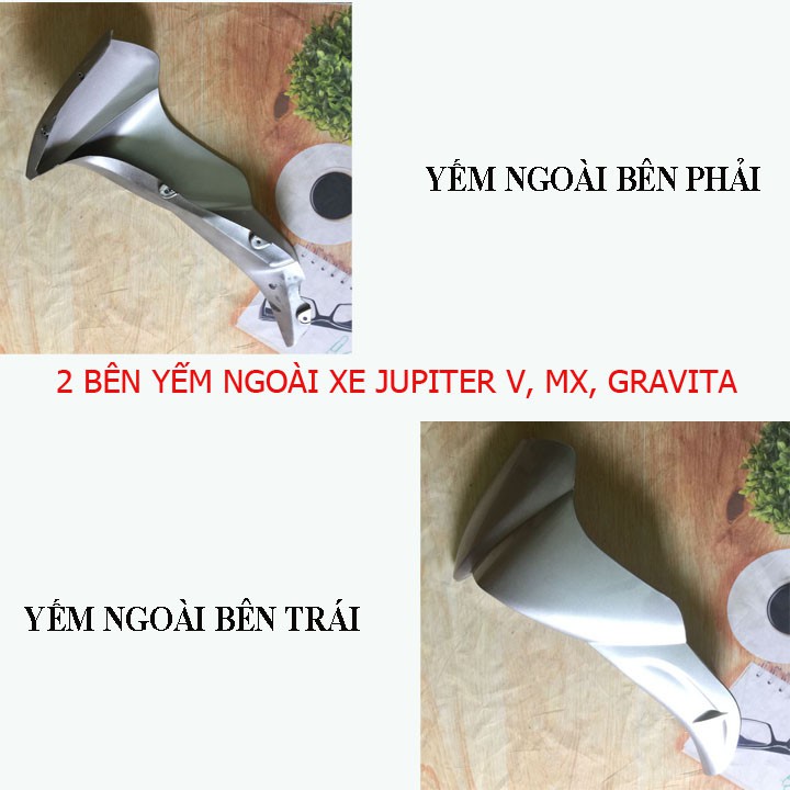 Yếm ngoài 2 BÊN cho xe JUPITER V + Jupiter MX + Jupiter Gravita
