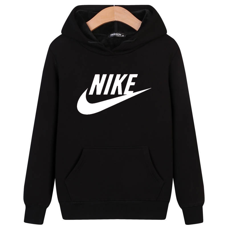 Áo hoodie dài tay vải cotton phối nhung dày dặn thời trang xuân thu cho nam