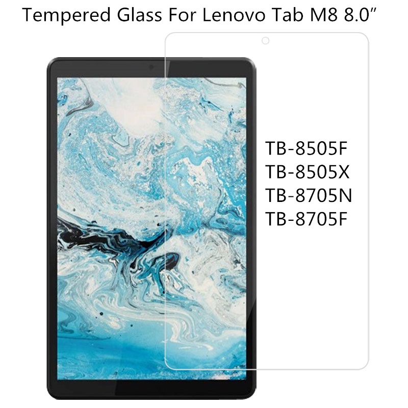 Miếng Dán Cường Lực Bảo Vệ Màn Hình Lenovo Tab M8 TB-8505F/X Lenovo Tab M8 (2nd Gen) TB-8705F (FHD) 9H Kèm Phụ Kiện