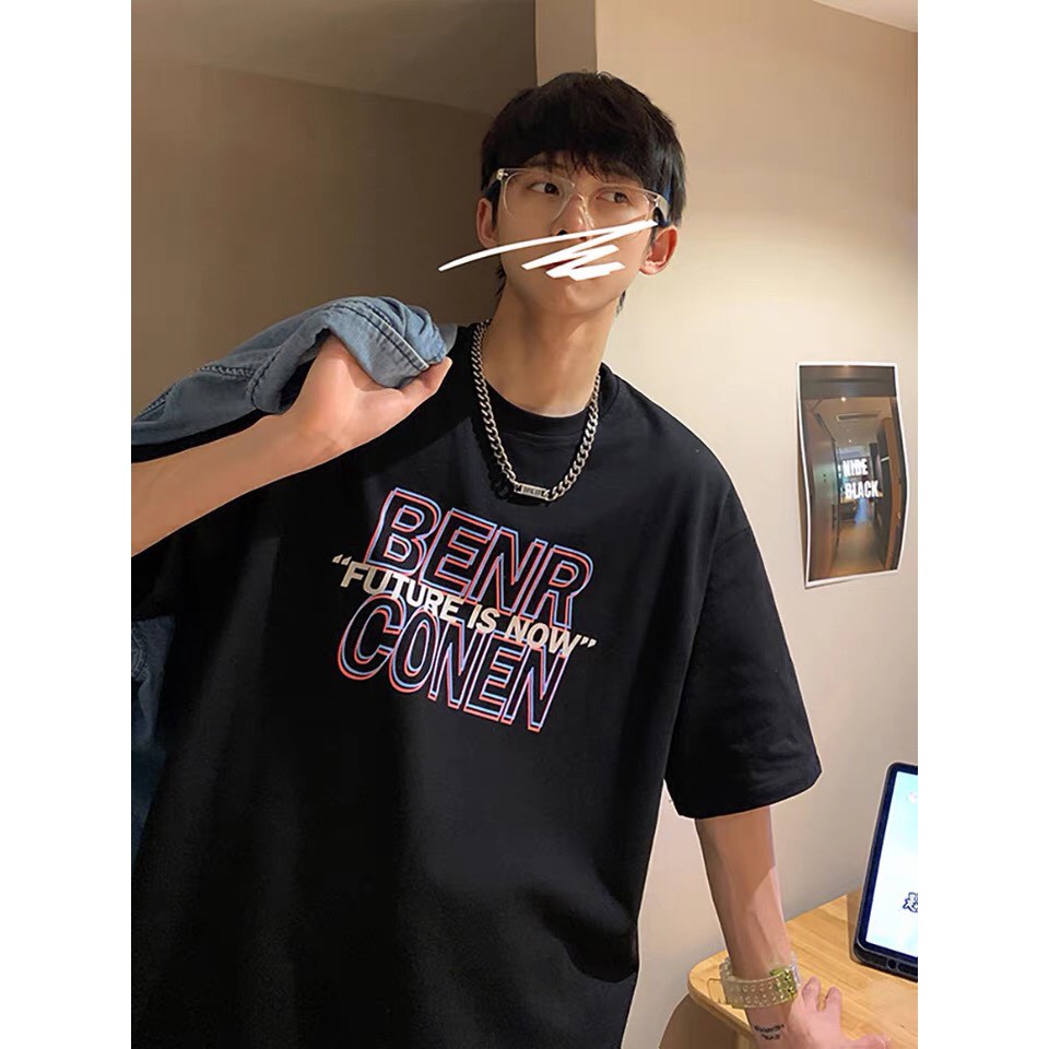 Áo thun tay lỡ CoolZ phông Unisex nam nữ Cotton oversize form rộng Ben Conen CZ070