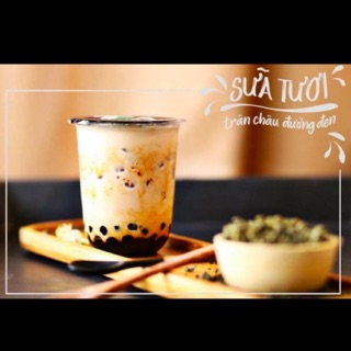 Set làm trà sữa trân châu đường đen