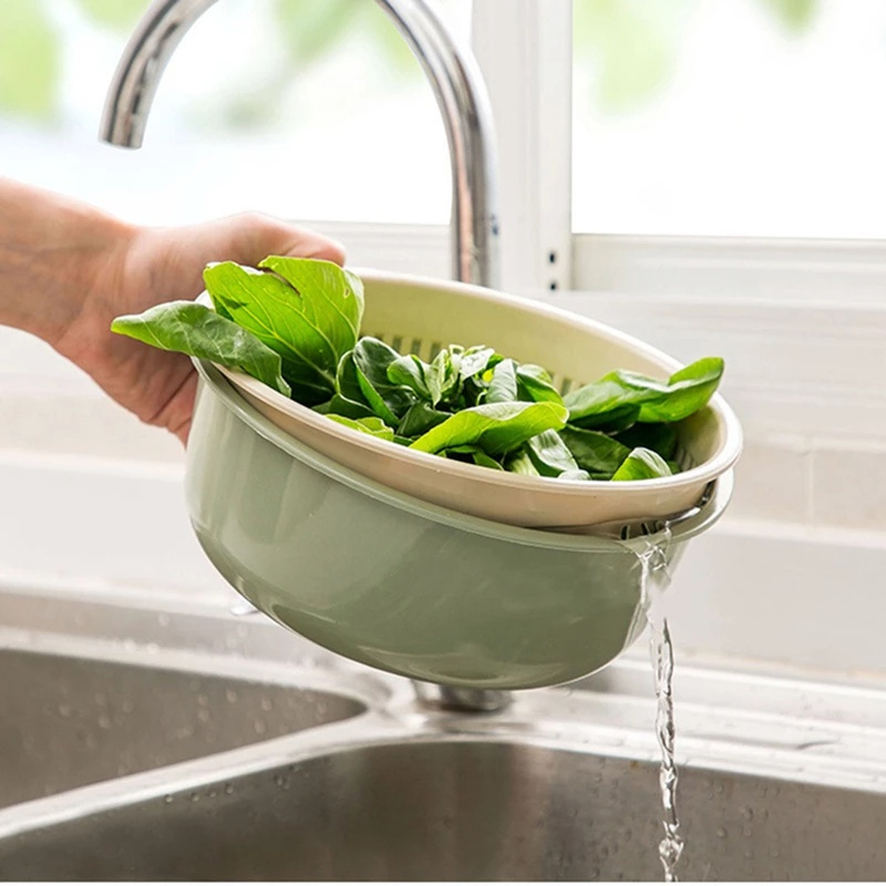 Rổ Rửa Trái Cây 4 Tầng Tiện Lợi