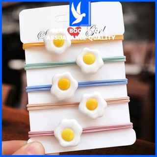 Chun buộc tóc cột tóc hình trứng ốp la cute 💕𝑭𝒓𝒆𝒆𝒔𝒉𝒊𝒑💕 Bird Book