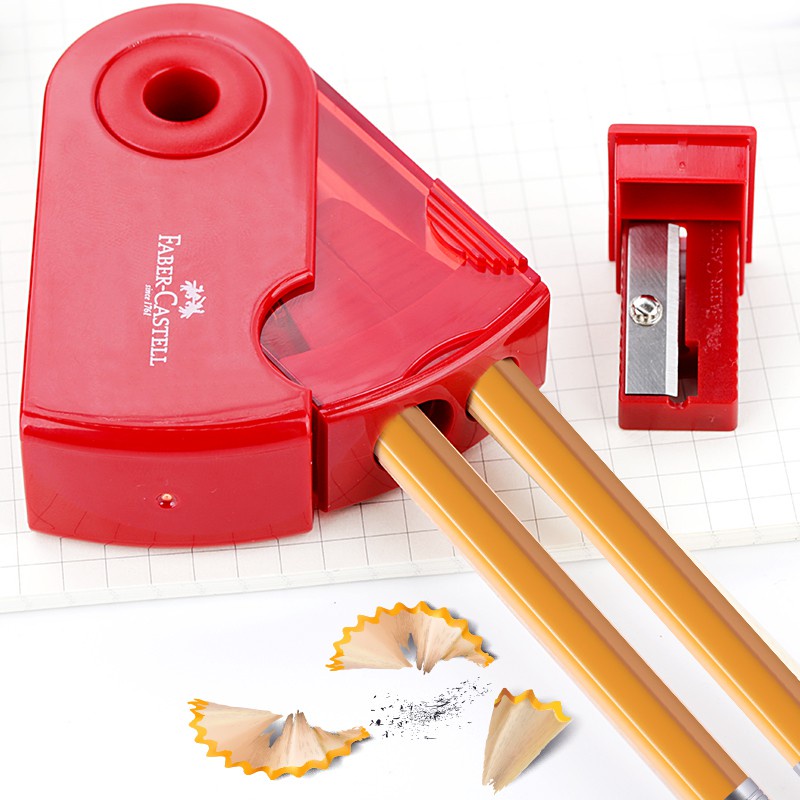 Gọt Bút Chì Faber Một Lỗ/ Hai Lỗ Tiện Dụng Cho Trường Học/Văn Phòng