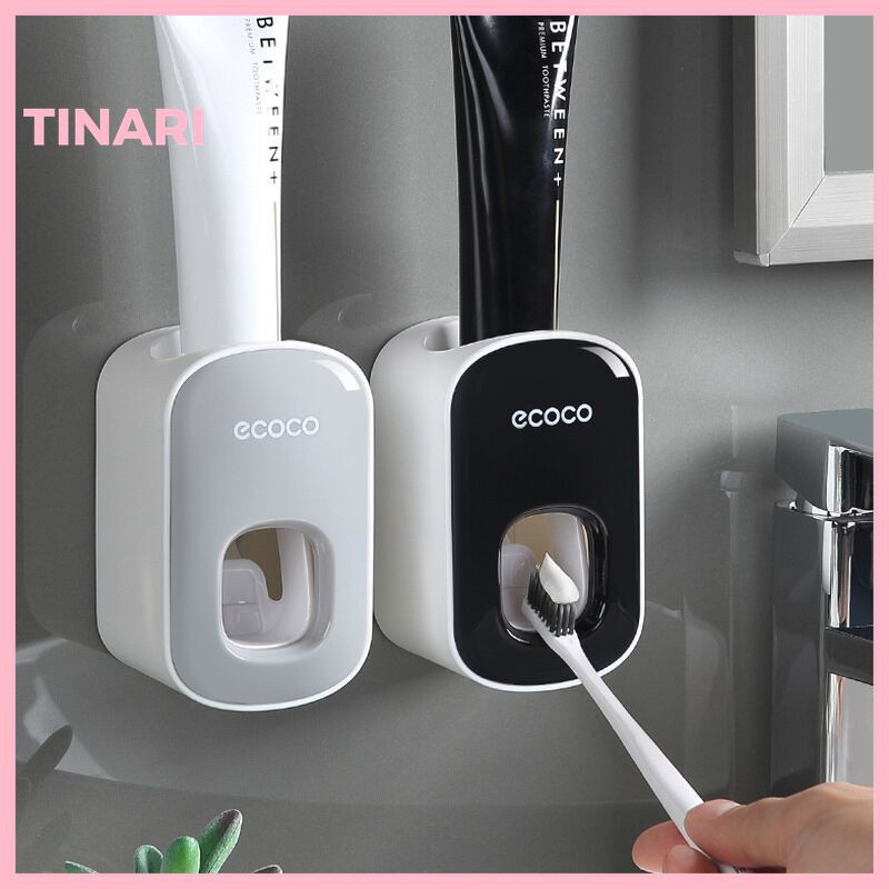 [Đồ Gia Dụng] Bộ Nhả Kem Đánh Răng Tự Động Cao Cấp Ecoco