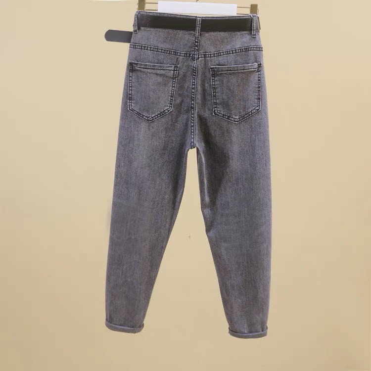Quần baggy jean nữ thêu hoa đẹp giá rẻ lưng cao chất jean mềm mịn cao cấp thời trang AMISHASHOP98 AMSAll03 | BigBuy360 - bigbuy360.vn