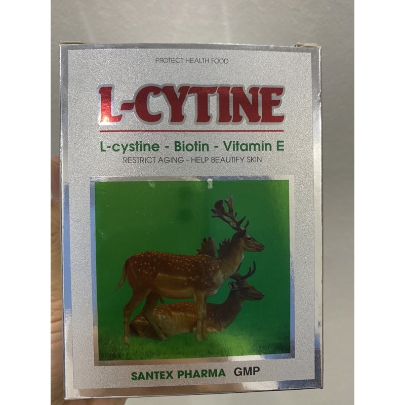 VIÊN UỐNG TỔNG HỢP LÀM ĐẸP DA, TÓC, MÓNG L CYSTINE VỚI BIOTIN VÀ VITAMIN E HỘP 60 VIÊN