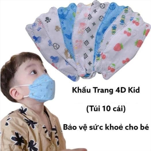 THÙNG 600 KHẨU TRANG CHỐNG BỤI CAO CẤP KF94 CHO BÉ