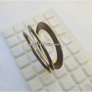 Cuộn kim tuyến trang trí móng 1mm