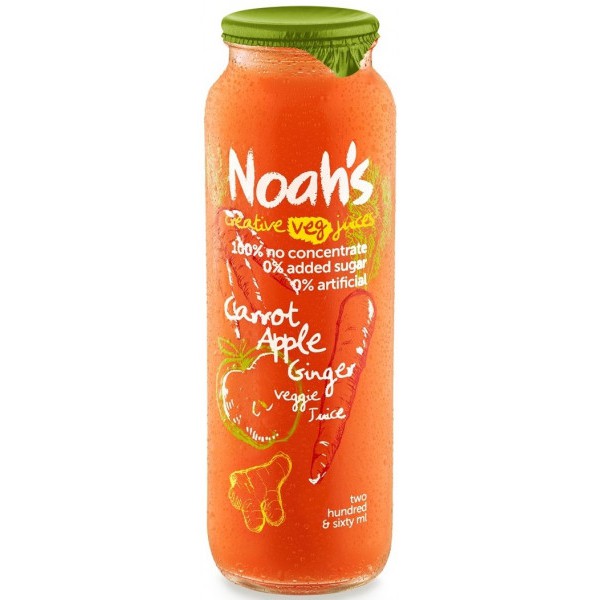 Nước ép vị Cà Rốt, Táo, Rừng hiệu Noah's 260ml