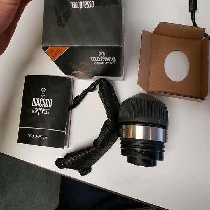 Bộ nâng cấp Wacaco Nanopresso NS Adapter sử dụng cho viên nén cà phê Nespresso