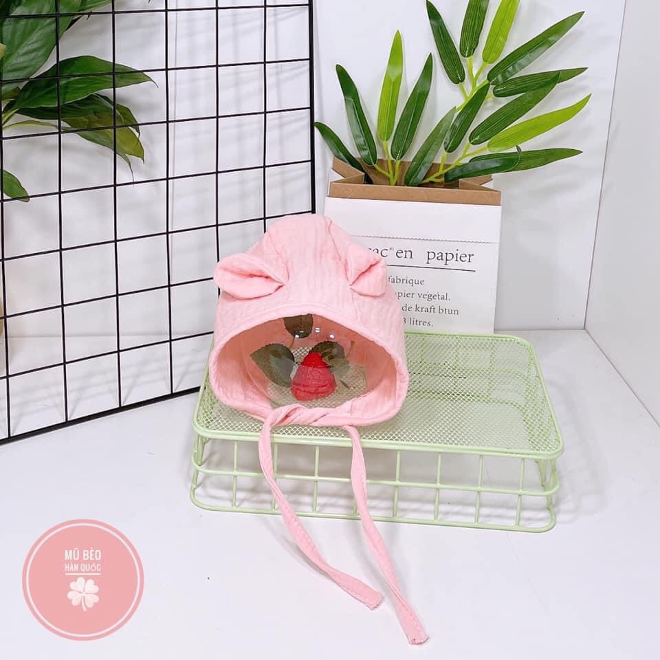 Mũ xô bèo Hàn Quốc - chất liệu xô thoáng mát cho bé trai/ bé gái