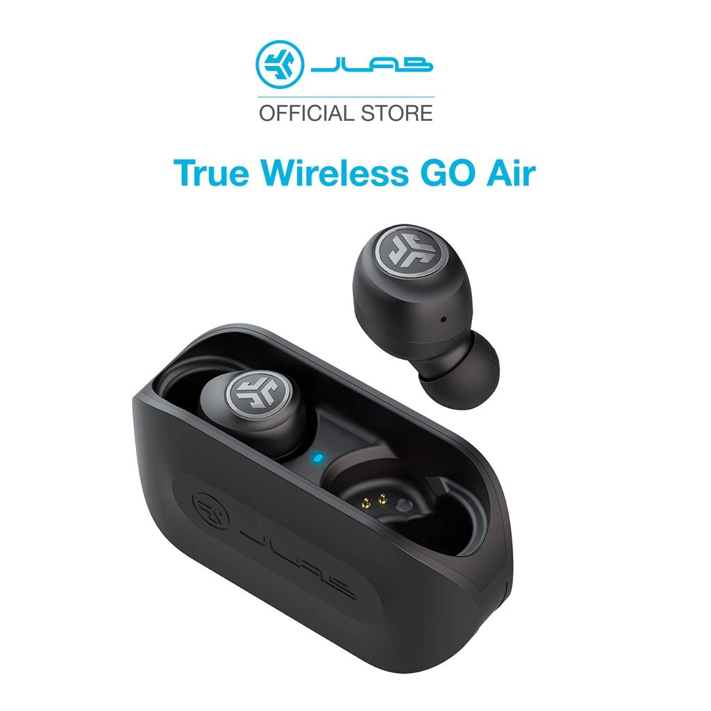 Tai nghe Bluetooth True Wireless JLab GO Air tích hợp sạc nhanh tai nghe màu đen - IAPEBGOAIR