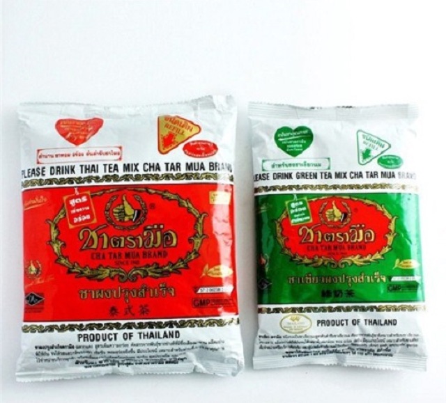 Trà Thái Lan ( xanh) 200gr ( Đỏ ) 400gr