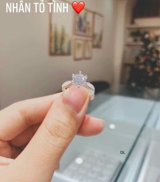 Nhẫn bạc nữ nhỏ xinh