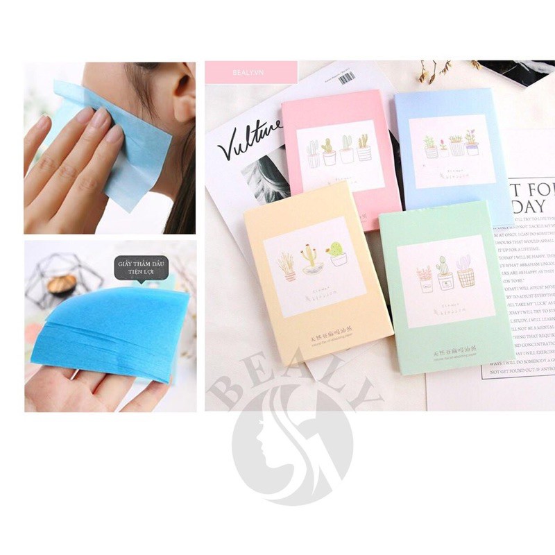 hộp 50 tờ giấy thấm dầu nội địa trung | BigBuy360 - bigbuy360.vn