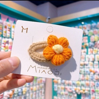 [Handmade Crochet] Kẹp tóc len