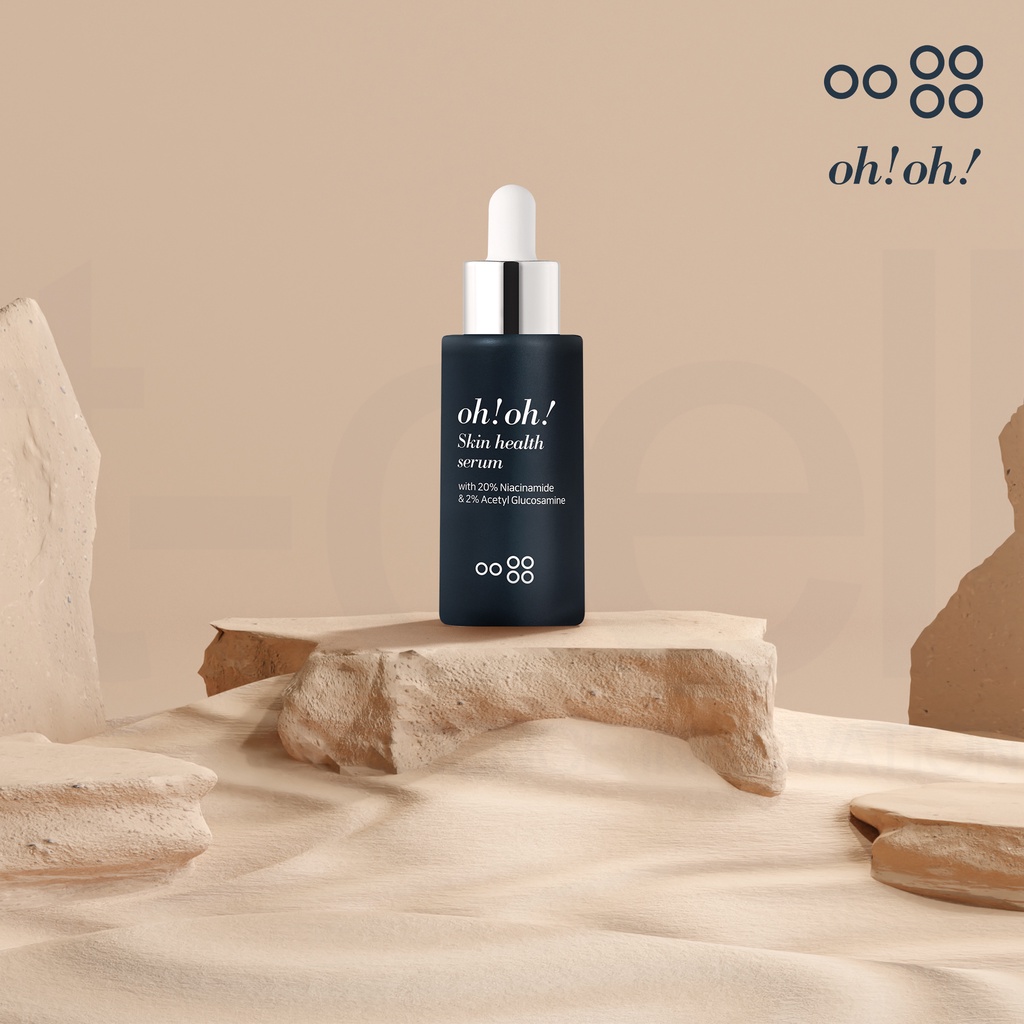 [HÀ NỘI] Tinh Chất Dưỡng Sáng Da, Giảm Thâm Nám oh!oh! Skin Health Serum (Niacinamide &amp; Acetyl Glucosamine) (30ml)