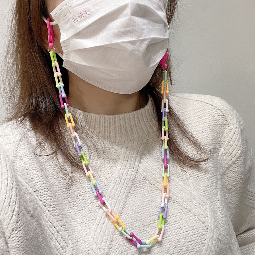 Dây đeo khẩu trang/ mắt kính chống thất lạc phong cách Hàn Quốc tùy chọn màu sắc dành cho nữ
