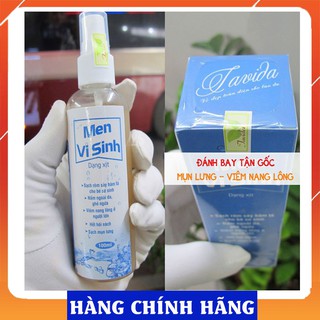 [2 Chai]  MEN VI SINH TAVIDA HẾT MỤN LƯNG, VIÊM NANG LÔNG, MẨN NGỨA