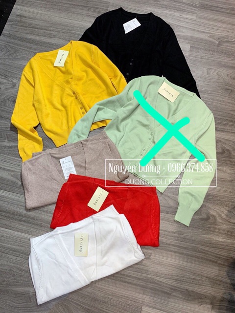 ÁO CADIGAN LEN MỊN 6 KHUY MS14288 | BigBuy360 - bigbuy360.vn