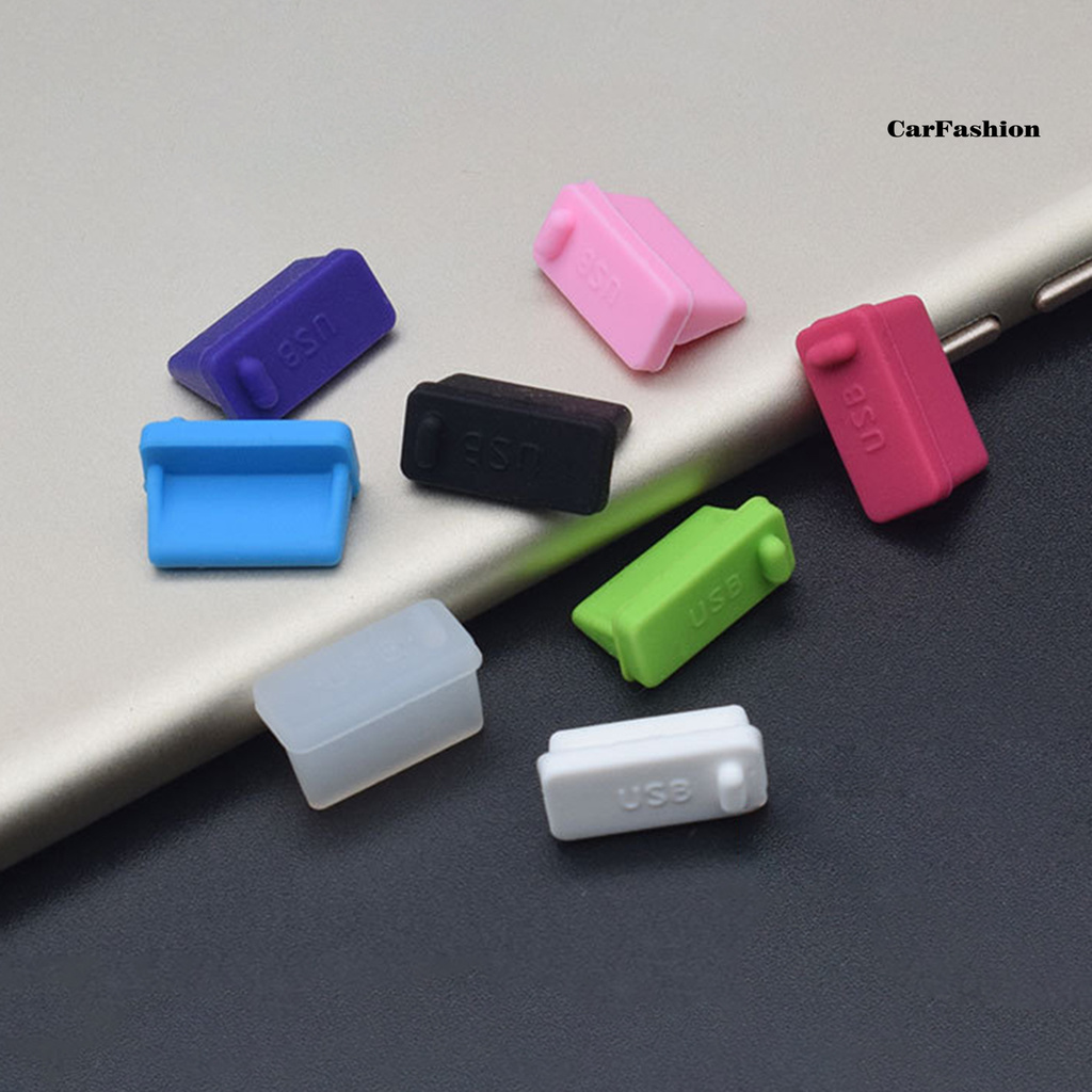 Set 5 Nút Bịt Cổng Usb 2.0 / 3.0 Chống Bụi Cho Pc Notebook